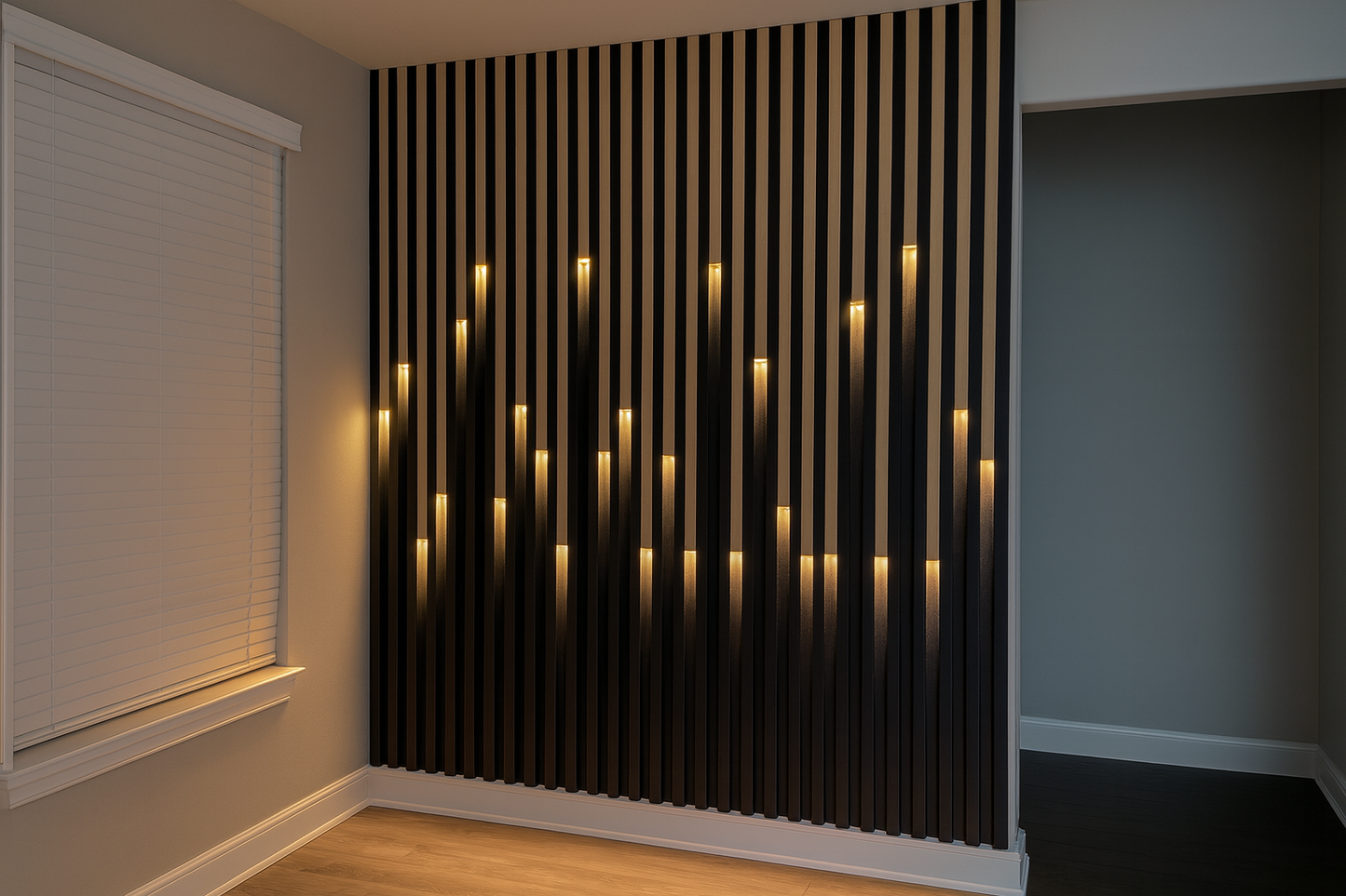 Panneau mural 3D simple - Urban Echo 0015