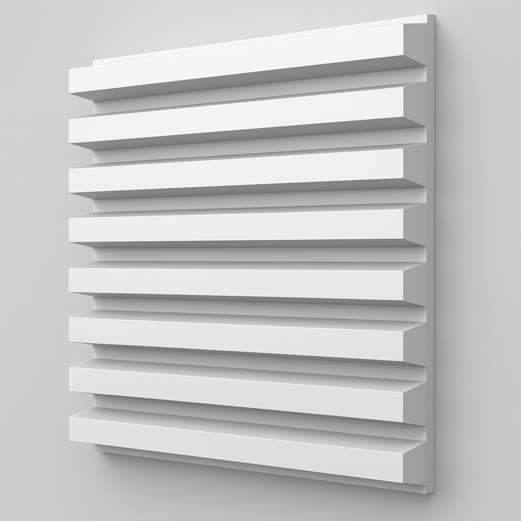 Panneau mural 3D AURAWALL™ – Lumina Verticalis