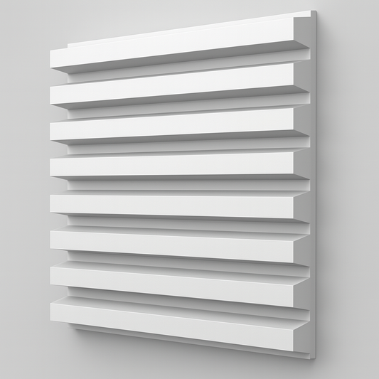 Panneau mural 3D AURAWALL™ – Lumina Verticalis