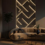 Panneaux Muraux 3D – AURAWALL™ Cyber Space