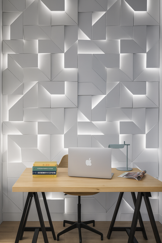 Panneau mural 3D design – AURAWALL™ Nova Radiance